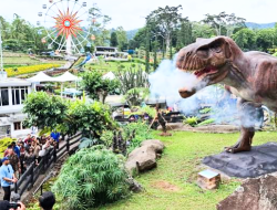 Taman Rekreasi Selecta Kota Hadirkan Dino Ranch, Wahana Baru yang Berikan Sensasi Masa Purba