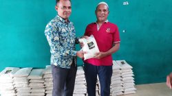 DKPP  Kabupaten Kediri Salurkan Bantuan Beras 3 Kg di Desa Bulu, Kecamatan Semen,  Ini Harapan Pak Kades