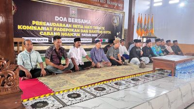 Cetak Pendekar Berakhlak Mulia, PSHT Nganjuk Gelar Doa Bersama dan Santunan Yatim Piatu