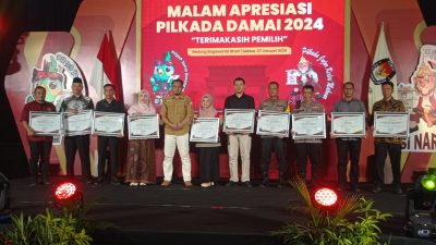 KPU Kabupaten Kediri Gelar Malam Apresiasi Pilkada Damai 2024: Ucapan Terima Kasih untuk Semua Pihak