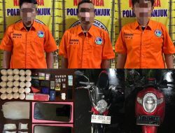 Empat Pengedar Narkoba dan Okerbaya di Nganjuk Diringkus, Puluhan Ribu Pil Lele Disita