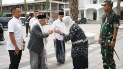 Pj Wali Kota Kediri Sambut Wapres Ma’ruf Amin di Ponpes Lirboyo, Ini Infonya