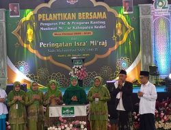 Muslimat NU Kabupaten Kediri Lantik Pengurus Baru, Teguhkan Komitmen untuk Umat