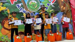 Edukasi Pelestarian Lingkungan dan Lomba Mewarnai Digelar di Sumber Kali Bening, Ngancar