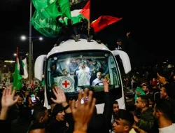Sebanyak 90 Tahanan Palestina Bebas Menyusul Pemberlakuan Gencatan Senjata, Ini Infonya