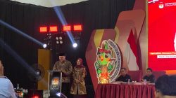 Rapat Pleno KPU Kabupaten Kediri Tetapkan Hanindito dan Dewi Maria Ulfa sebagai Calon Terpilih Pemilu 2024