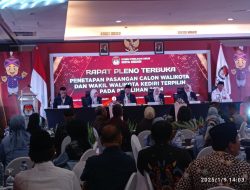 KPU Kota Kediri Tetapkan Vinanda Prameswati dan Qowimmudin Thoha Sebagai Wali Kota dan Wakil Wali Kota  Terpilih 2024-2029