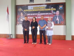 Pisah Sambut Kapolsek Semen Polres Kediri Kota, AKP Ni Ketut Suarningsih : Terimakasih Atas Dukungan Masyarakat Selama Saya Menjabat