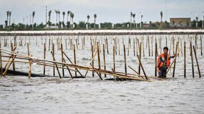 Polda Jatim Selidiki Sertifikat Hak Guna Bangunan di Perairan Sidoarjo