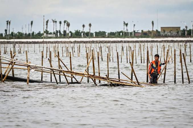 Polda Jatim Selidiki Sertifikat Hak Guna Bangunan di Perairan Sidoarjo