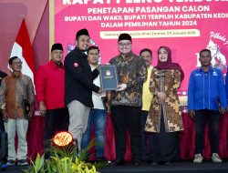 Ditetapkan Sebagai Bupati Kediri Terpilih, Mas Dhito Ajak Semua Elemen Bergandengan Tangan