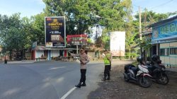 Kapolsek Pesantren Kompol Siswandi Pimpin Patroli Titik Rawan di Kecamatan Pesantren Kediri