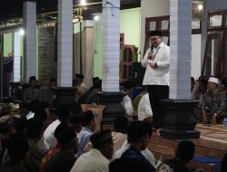 Mas Dhito Hadiri Tahlilan di Ponpes Raudlatul Ibaad Plemahan