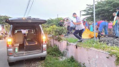 Pria 70 Tahun Tewas Tertabrak Kereta Malabar di Kediri, Diduga Lakukan Aksi Bunuh Diri