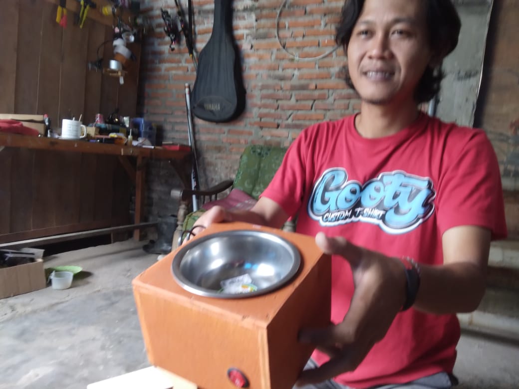 Damang Panggih Priandana, Produsen Kompor Batik Mini yang Tembus Pasar Nasional