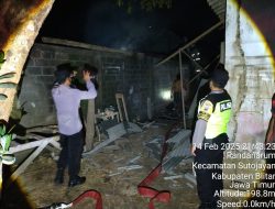 Rebus Jagung Ditinggal, Kandang Ayam di Sutojayan, Blitar Hangus Terbakar