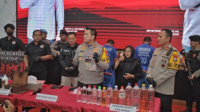 Polres Blitar Ungkap Kasus Narkoba dan Miras Ilegal Berkedok Toko Jamu
