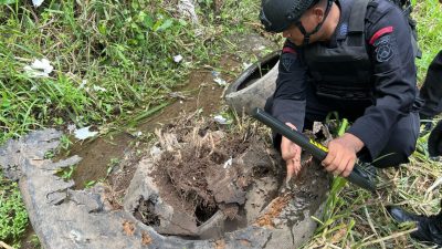 Pedagang Rongsokan Temukan Mortir Aktif Saat Mencari Besi Bekas