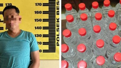 Edarkan Miras Ilegal di Tulungagung, Warga Besuki Ditangkap Polisi