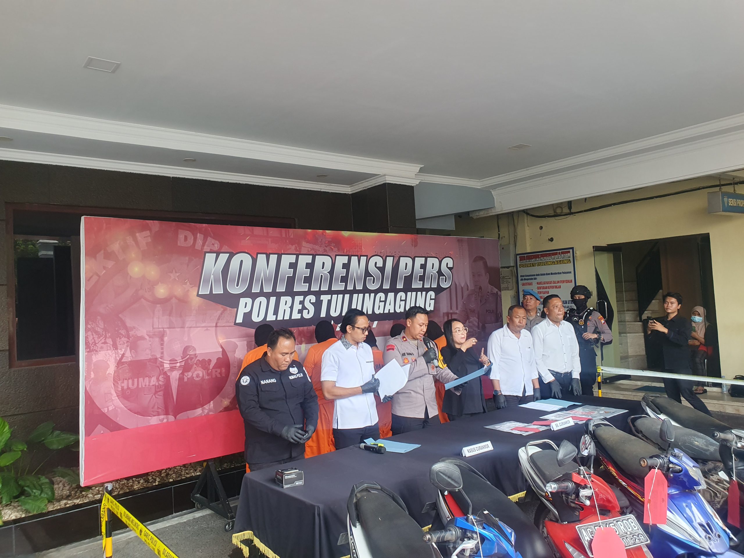 Terungkap! Begini Modus Sindikat Curanmor Tulungagung Jual Motor Hasil Curian