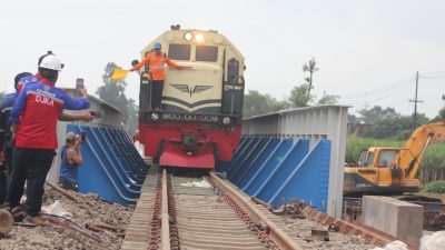 BTP Surabaya DJKA Selesaikan Penggantian Jembatan BH 613 di Kediri, Tingkatkan Keselamatan Perjalanan Kereta Api