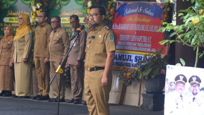 Apel Perdana, Mas Handy Tegaskan Komitmen “Nol Rupiah” untuk Birokrasi Bersih di Nganjuk