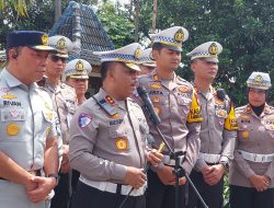 Pastikan Kelancaran Arus Mudik dan Balik, Kakorlantas Polri Tinjau Simpang Tiga Mengkreng