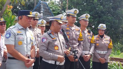 Pastikan Kelancaran Arus Mudik dan Balik, Kakorlantas Polri Tinjau Simpang Tiga Mengkreng
