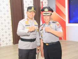 Puluhan Tahun Berdinas, Kabag Ops Polres Kediri Kota Naik Pangkat Pengabdian