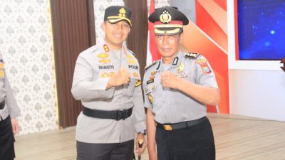 Puluhan Tahun Berdinas, Kabag Ops Polres Kediri Kota Naik Pangkat Pengabdian