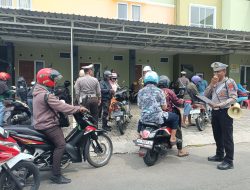 Ratusan Pengendara Terjaring Operasi Keselamatan di Kota Kediri, Didominasi Pelanggar Helm dan Kelengkapan Surat