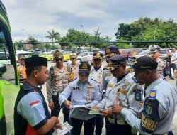 Antisipasi Kecelakaan, Satlantas Batu Gelar Ramp Check untuk Bus Lokal!