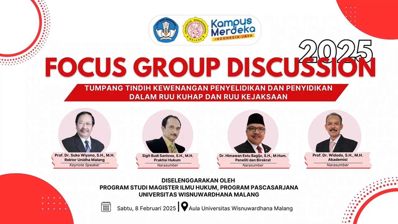 RUU KUHAP dan RUU Kejaksaan Dipertanyakan, Pakar Hukum Malang Angkat Bicara