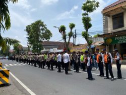 Laga Arema FC vs PSS Sleman, Polres Blitar Kota Kerahkan 800 Personel Gabungan untuk Pengamanan