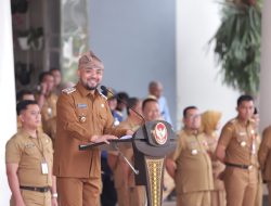 Heli Suyanto Pimpin Apel, Ajak OPD Bersinergi Tingkatkan Kesejahteraan Warga