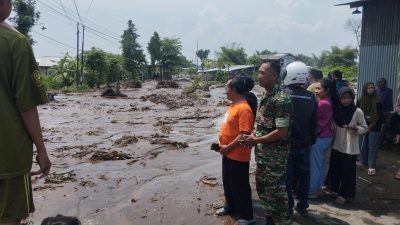 Banjir Landa Desa Pranggang Plosoklaten Akibat Hujan Deras