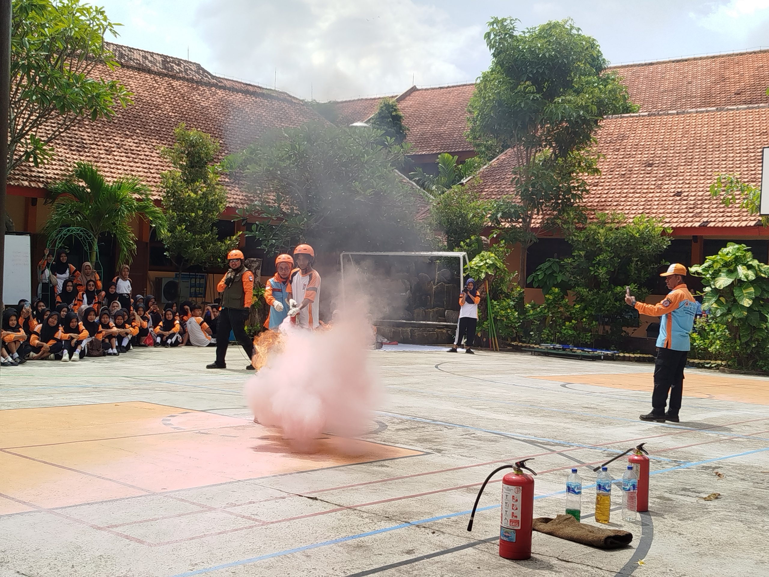 BPBD Gelar Mitigasi dan Simulasi di Sekolah Rawan Bencana Ponorogo
