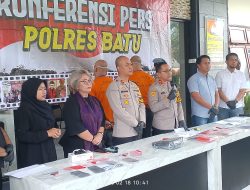 Dua Oknum Pemeras yang Mengaku Wartawan dan Petugas P2TP2A Ditangkap Polres Batu