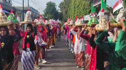 Sambut Ramadan! SMPN 4 Jombang Meriahkan Tradisi Kirab dan Gerebek Apem