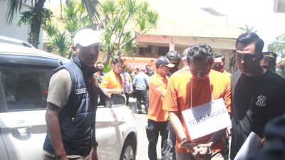 Polda Jatim Gelar Rekonstruksi Kasus Pembunuhan dan Mutilasi Uswatun Khasanah di Hotel Adi Surya