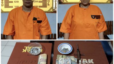 Pasutri Kediri Ditangkap Setelah Curi Kotak Amal di Tulungagung