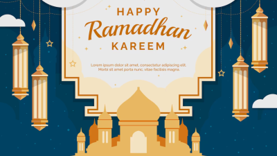 Inspirasi Poster Menyambut Bulan Ramadhan yang Unik dan Estetik, GRATIS!
