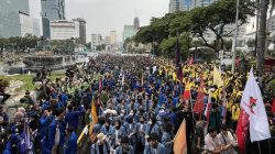 Aksi Demo Indonesia Gelap Jadi Sorotan Media Asing Singapura