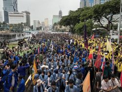 Aksi Demo Indonesia Gelap Jadi Sorotan Media Asing Singapura