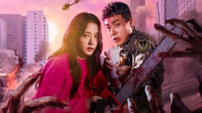 Drama Zombie Newtopia Rilis Poster Terbaru, Tampilkan Aksi Jisoo BLACKPINK dan Park Jung Min Bertahan di Seoul yang Diserbu Zombie