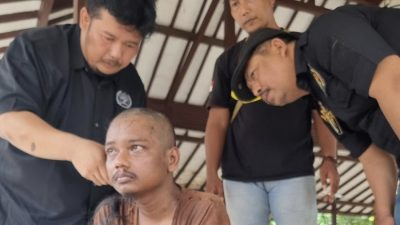 Peringati Hari Pers Nasional, Wartawan di Nganjuk Gelar Aksi Sosial bagi ODGJ