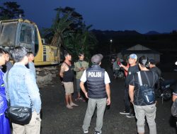 Tambang Pasir Ilegal Diobrak, Tim Gabungan Hanya Temukan Alat Berat Tak Berfungsi