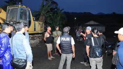 Tambang Pasir Ilegal Diobrak, Tim Gabungan Hanya Temukan Alat Berat Tak Berfungsi