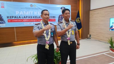 Solichin Resmi Jabat Kepala Lapas Kelas IIA Kediri, Gantikan Urip Dharma Yoga