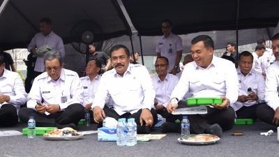 Menteri Imipas Makan Bersama Warga Binaan Rutan Cipinang, Tekankan Pembinaan dan Motivasi Perubahan